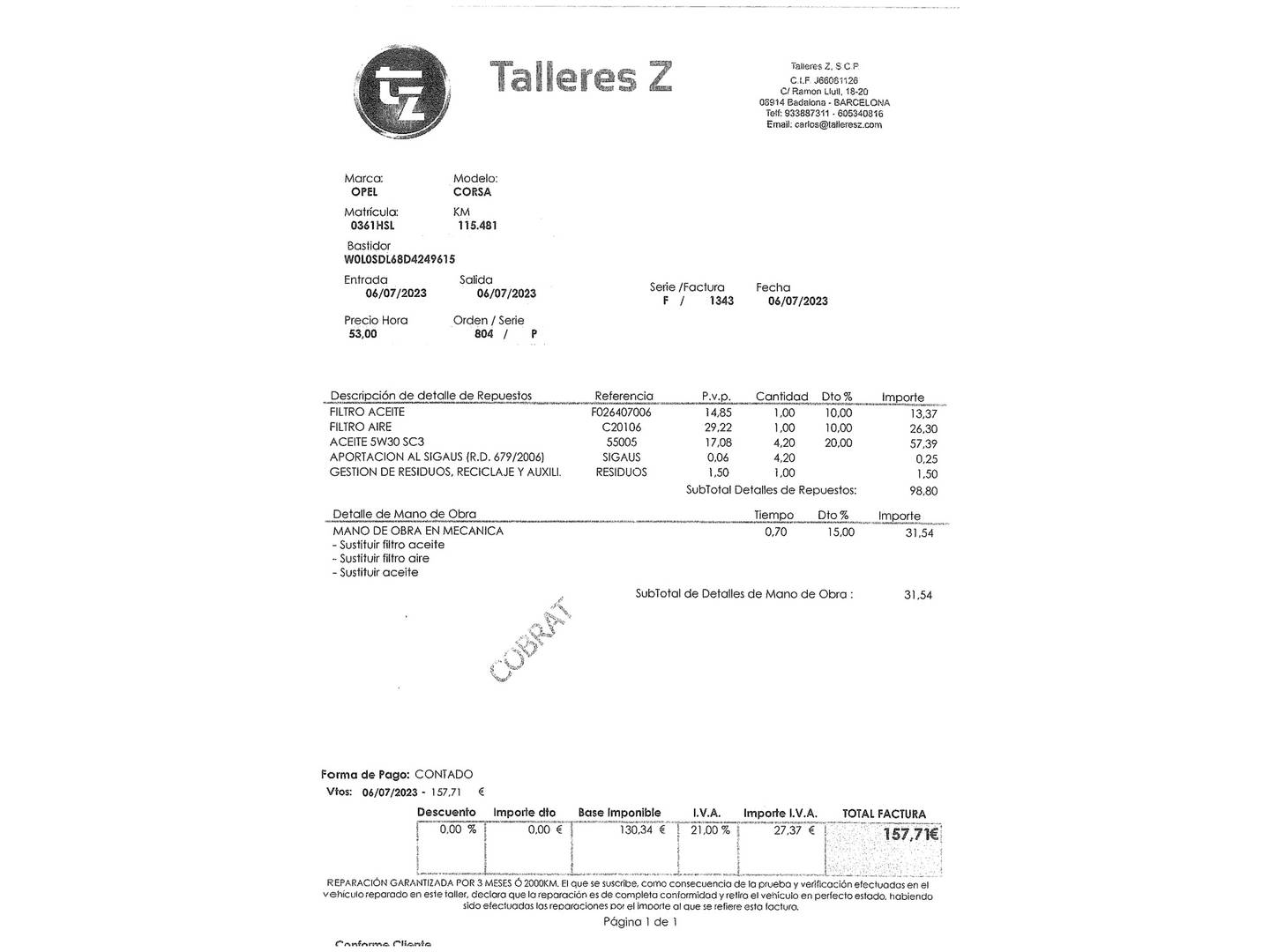 Foto Opel Corsa Opel Corsa 1.2 S&S Selective (85 CV)