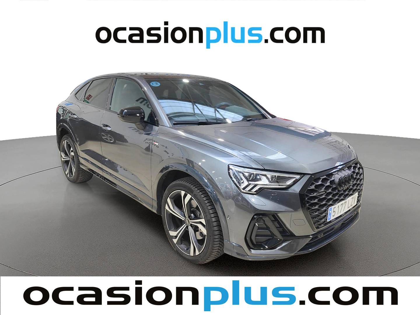 Foto delantera Audi Q3 Sportback Audi Q3 Sportback Black Line 40 TDI Quattro (200 CV) S Tronic S-Line derecha
