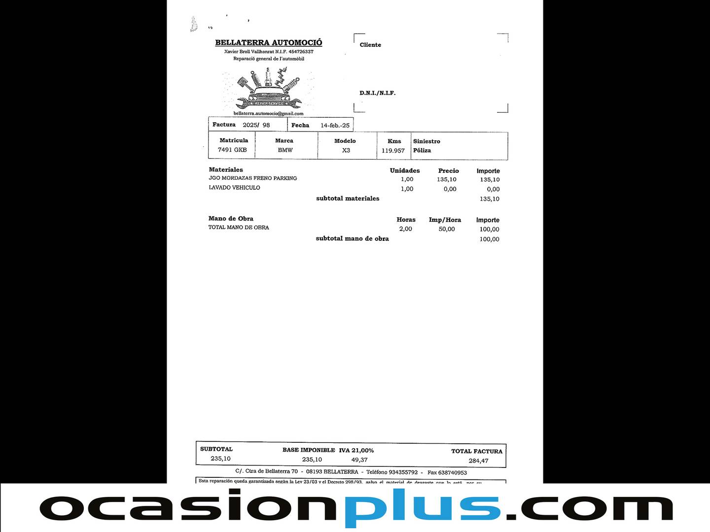 Foto BMW X3 BMW X3 xDrive20d (177 CV)
