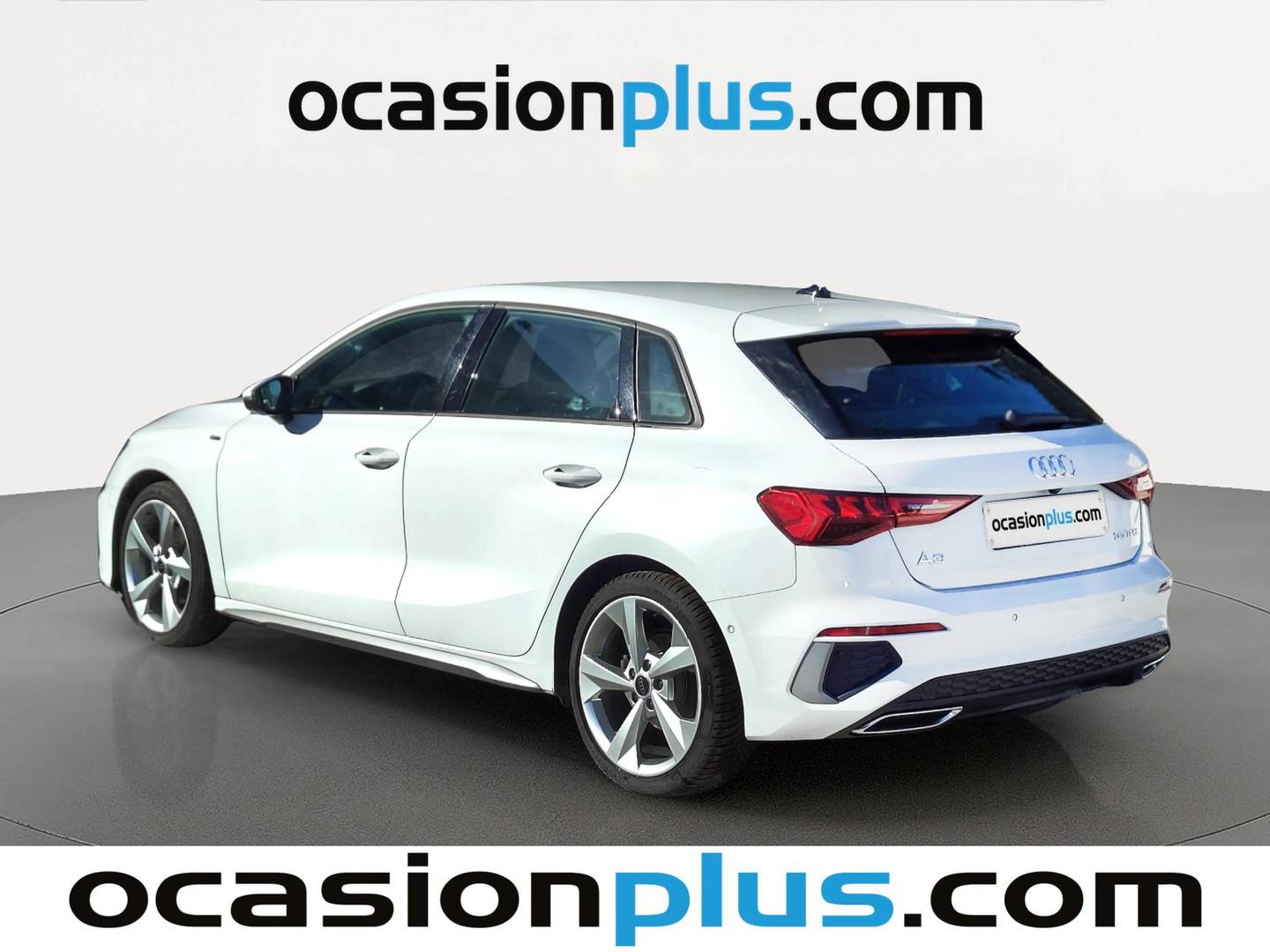 Foto trasera Audi A3 Audi A3 Sportback S line 35 TFSI (150 CV) S tronic izquierda