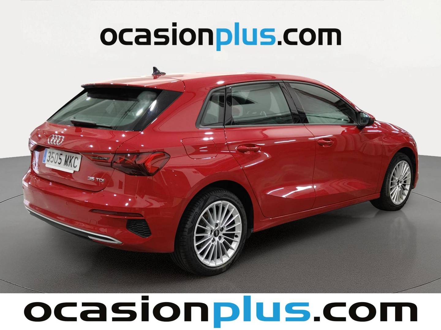 Foto trasera Audi A3 Audi A3 Sportback Advanced 35 TDI (150 CV) S tronic derecha