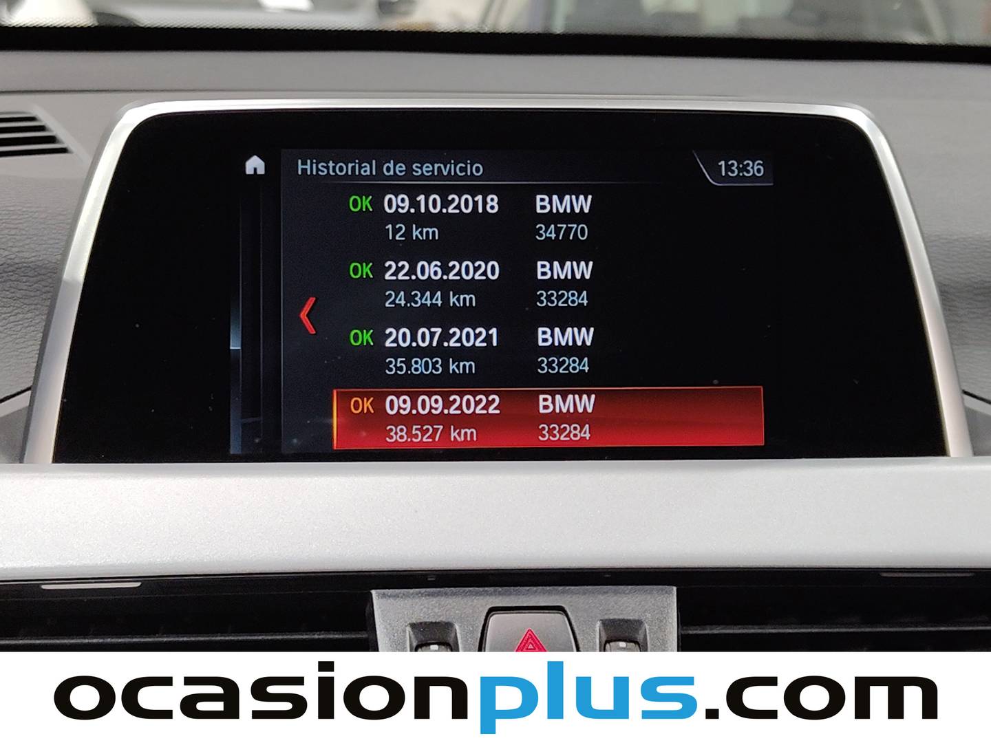 Foto del mantenimiento del BMW X1 BMW X1 sDrive18d (150 CV)