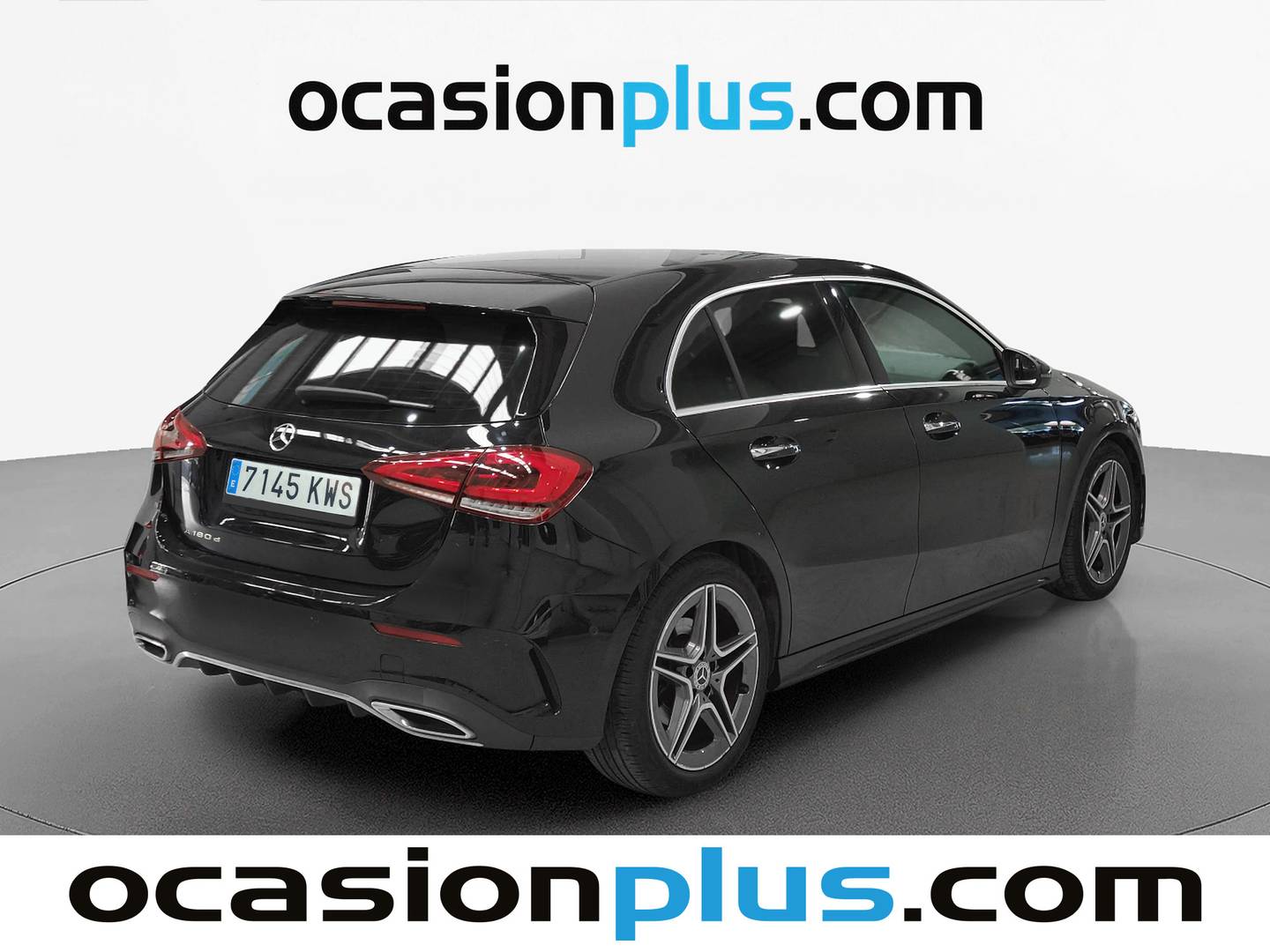 Foto trasera Mercedes Clase A Mercedes-Benz Clase A 180 d  (116 CV) Pack AMG derecha