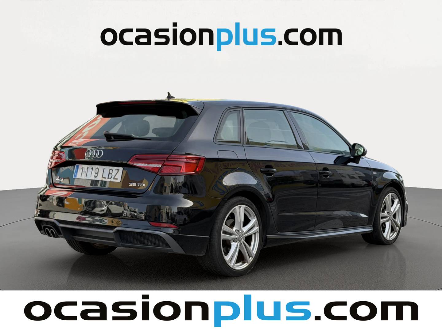 Foto trasera Audi A3 Audi A3 Sportback S line 35 TDI (150 CV) derecha