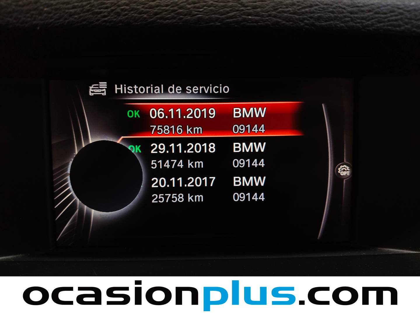 Foto del mantenimiento del BMW X3 BMW X3 sDrive18d (150 CV)
