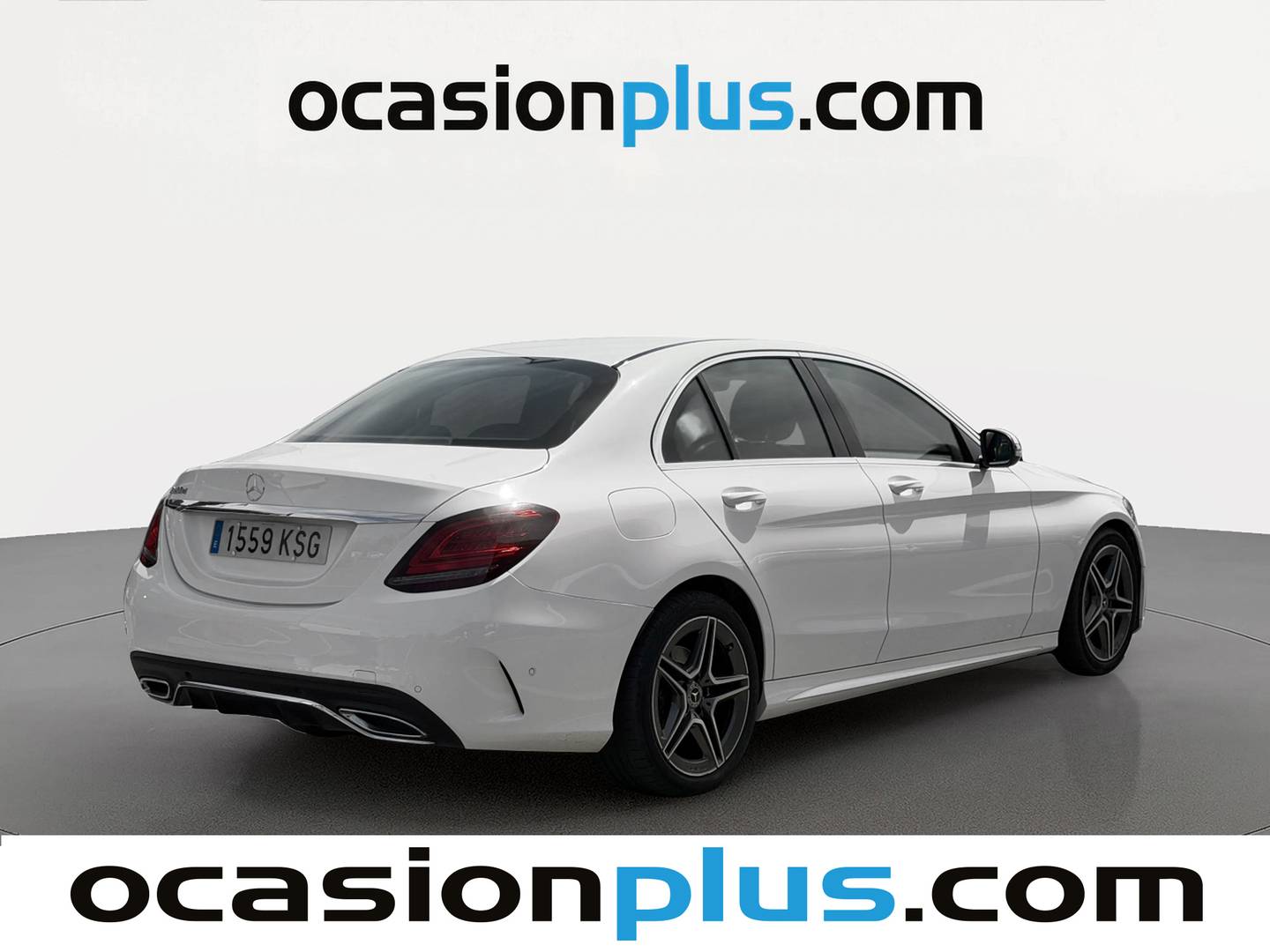 Foto trasera Mercedes Clase C Mercedes Clase C 200 d (150 CV) Pack AMG derecha