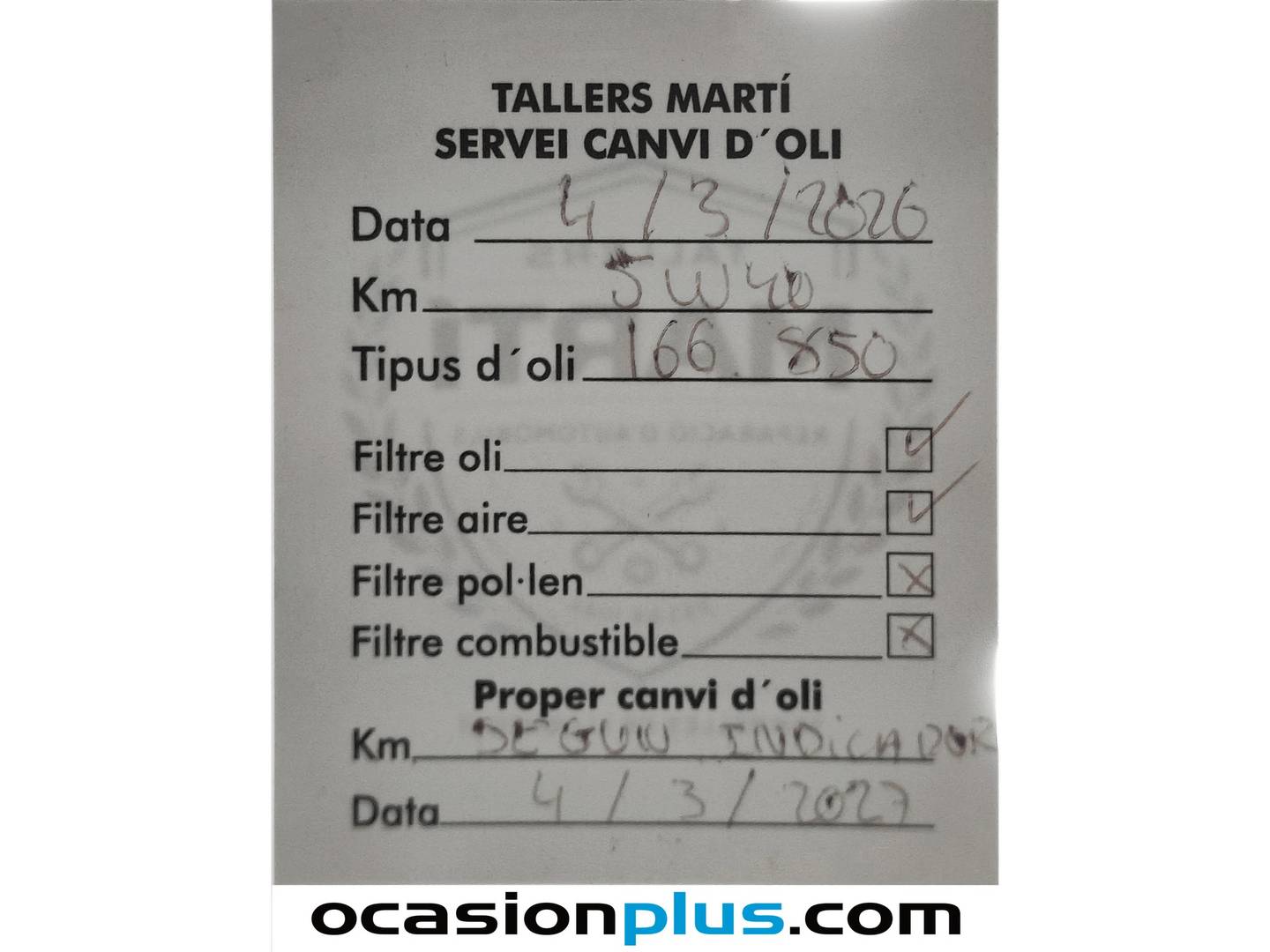 Foto del mantenimiento del Fiat 500 Fiat 500 1.2 8v Lounge (69 CV)
