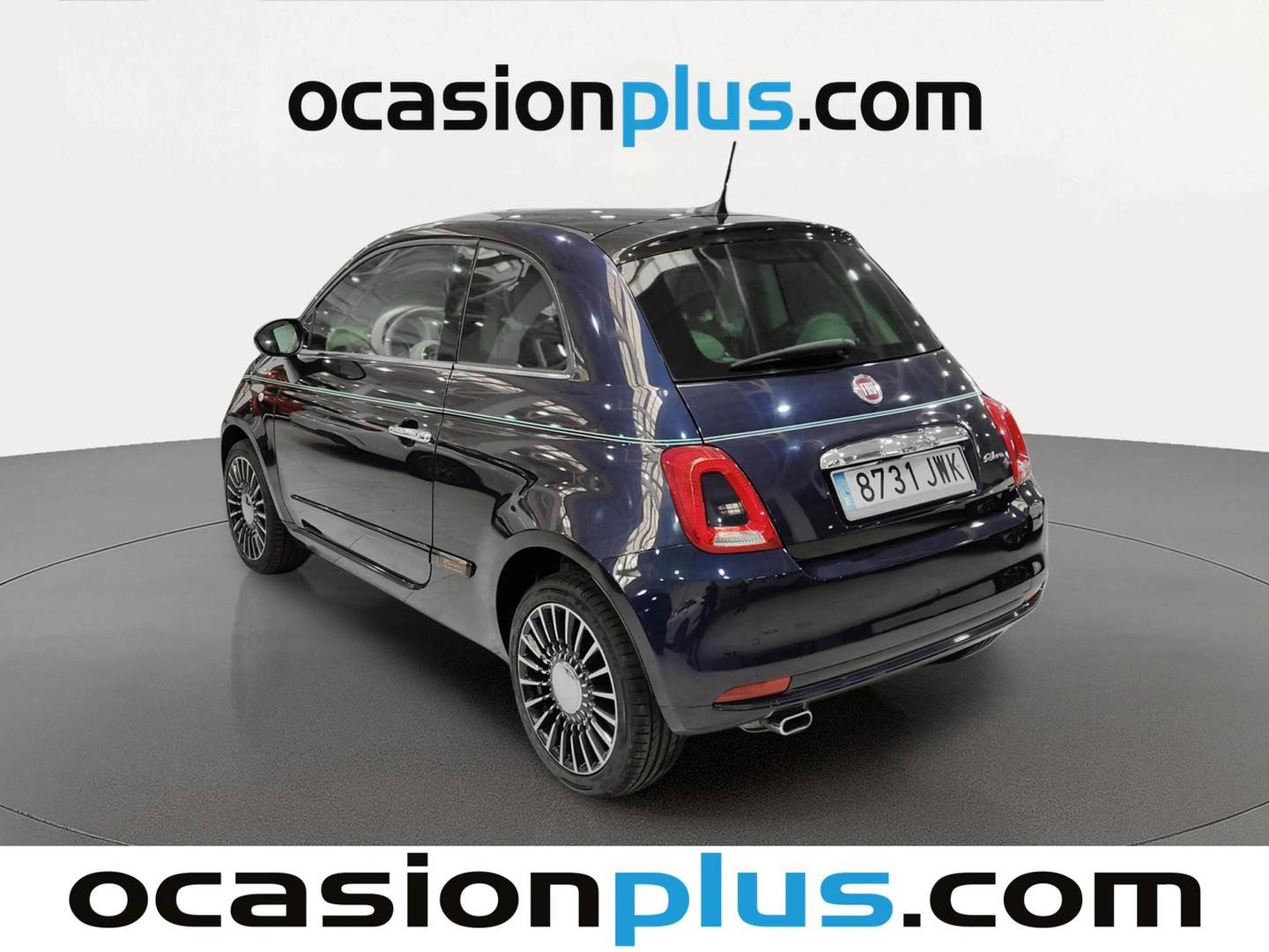 Foto trasera Fiat 500 Fiat 500 1.2 Riva (69 CV) izquierda