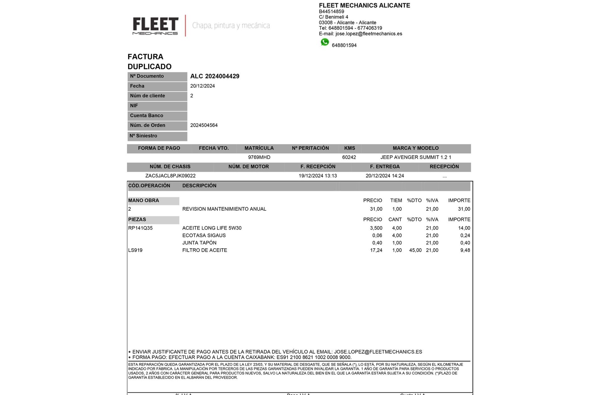 Jeep Avenger 1.2 G Summit - foto 27