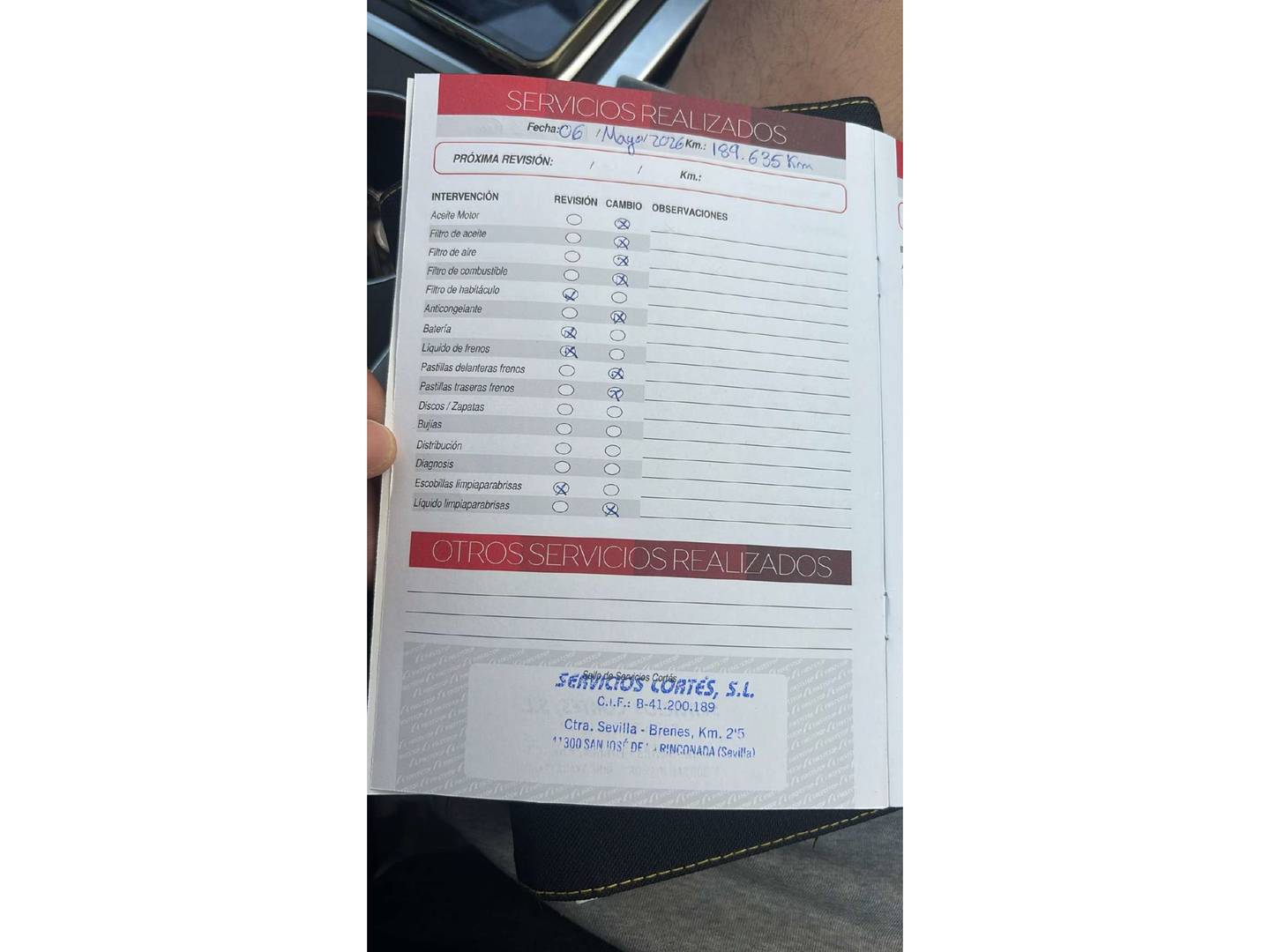 Foto del mantenimiento del BMW Serie 1 BMW Serie 1 116d (116 CV)