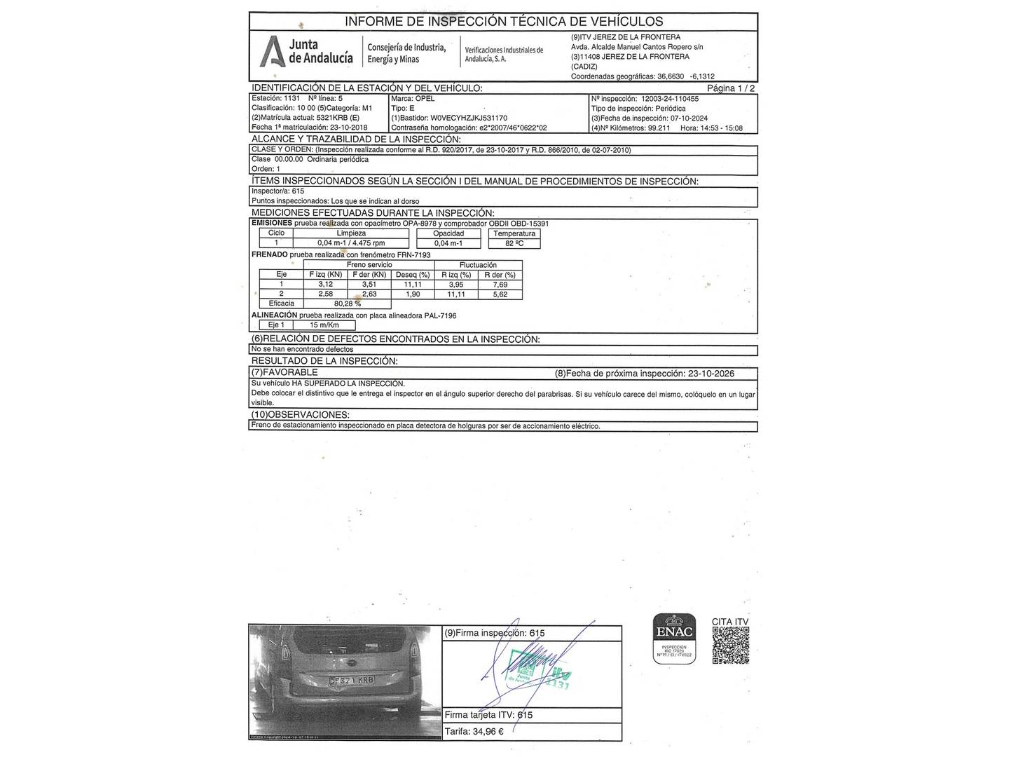 Opel Combo Life Opel Combo Life 1.5 TD S&S Innovation L (130 CV) de segunda mano