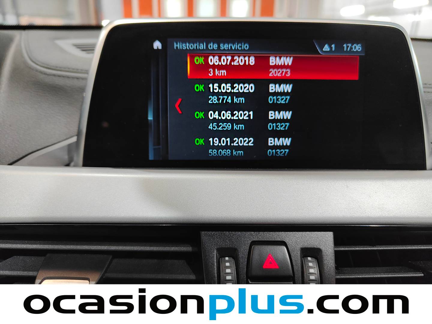 Foto del mantenimiento del BMW X2 BMW X2 sDrive18i (140 CV)