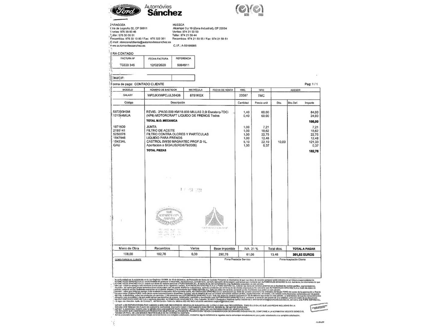 Foto Ford S-MAX Ford S-Max 2.0 TDCI Titanium PowerShift (150 CV)