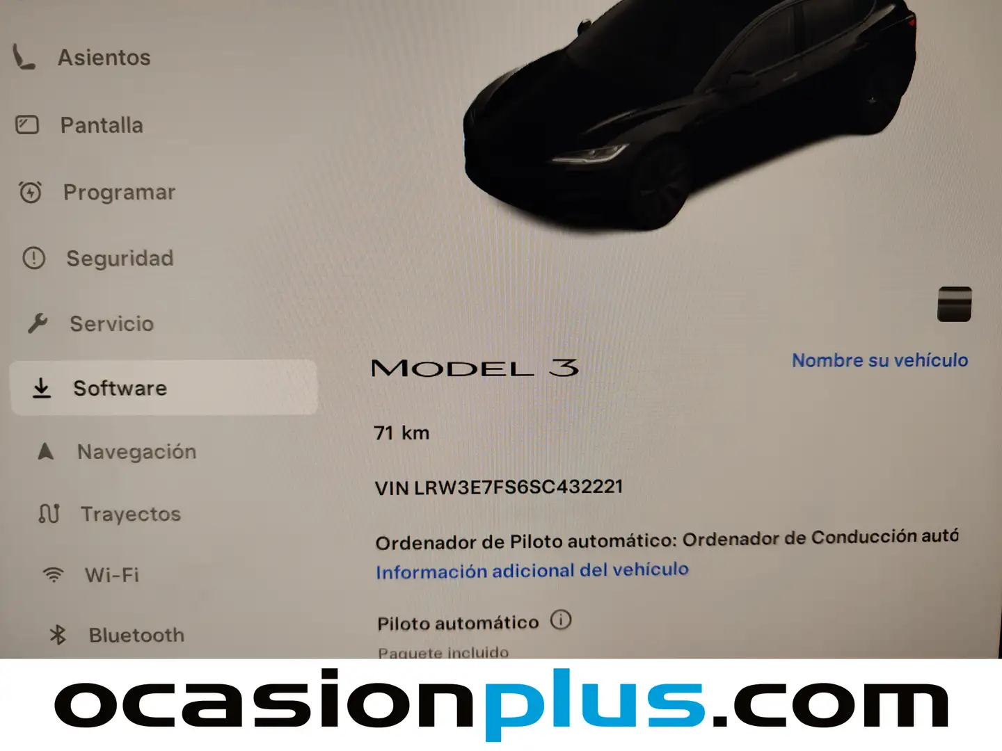 Foto Tesla Model 3 Tesla Model 3 RWD (283 CV)