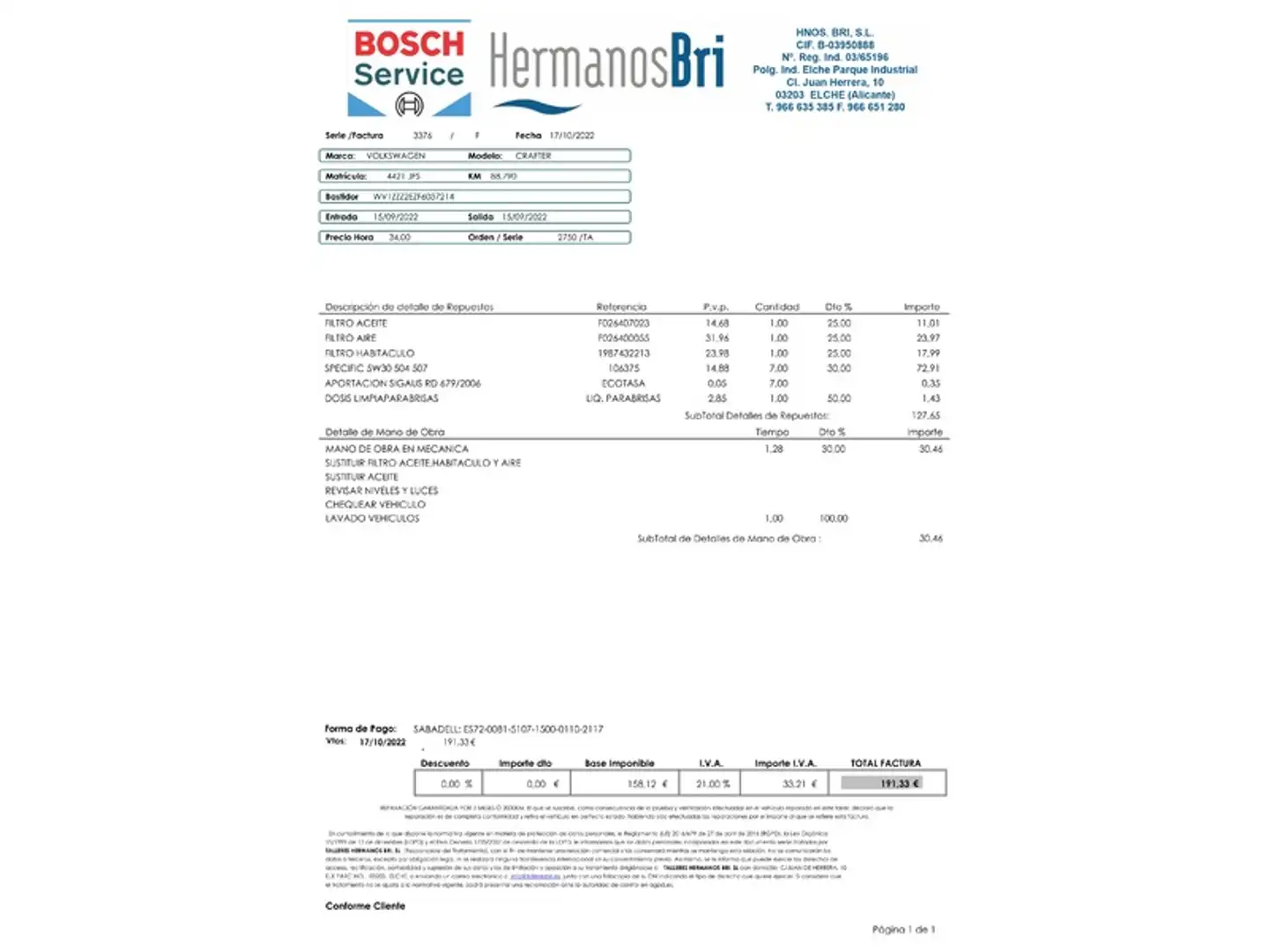 Mantenimiento