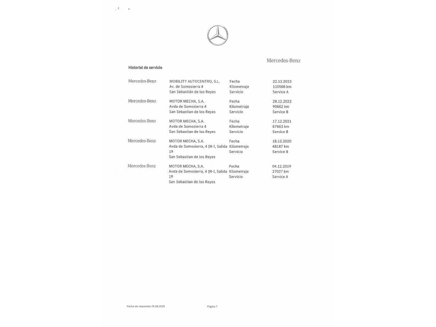 Foto Mercedes Clase A Mercedes-Benz Clase A 200 (163 CV) Pack AMG