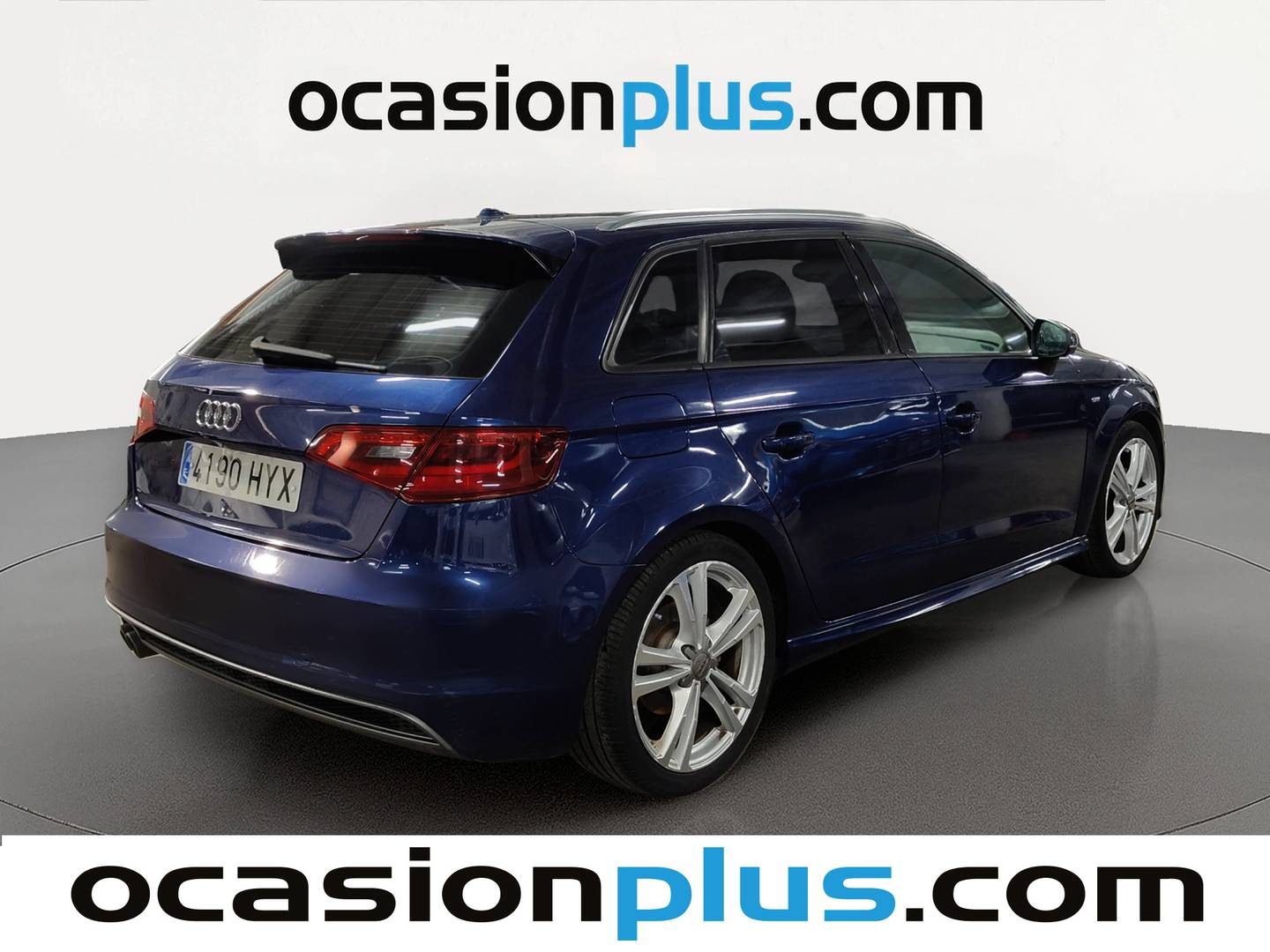 Foto trasera Audi A3 Audi A3 Sportback S line edition 2.0 TDI (150 CV) S tronic izquierda