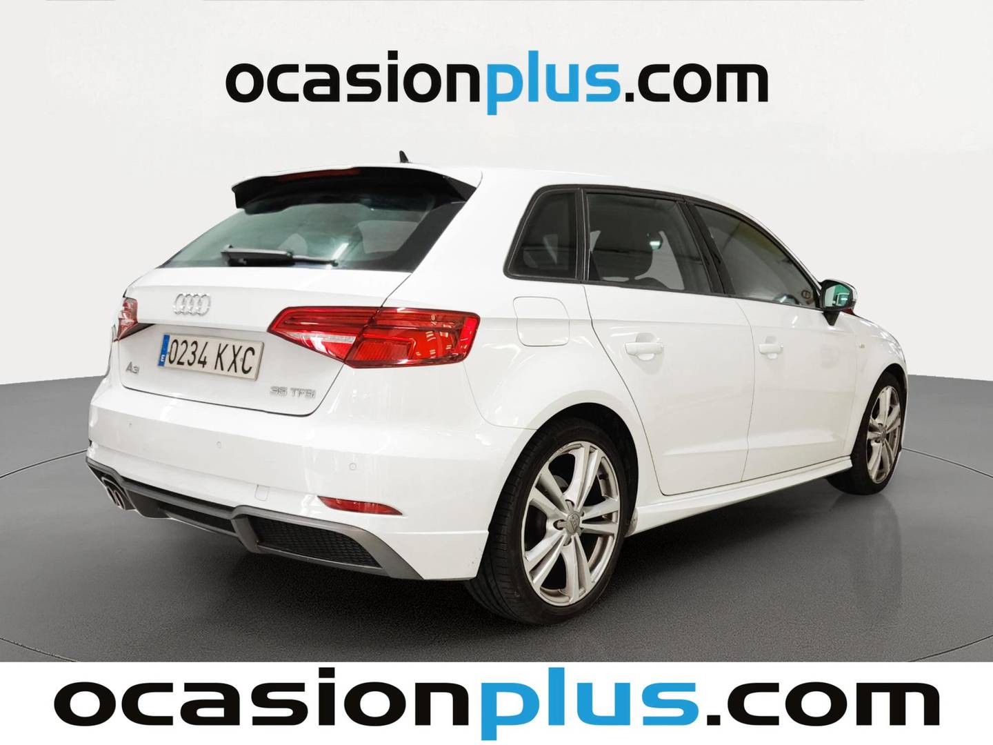 Foto trasera Audi A3 Audi A3 Sportback S line 35 TFSI (150 CV) derecha