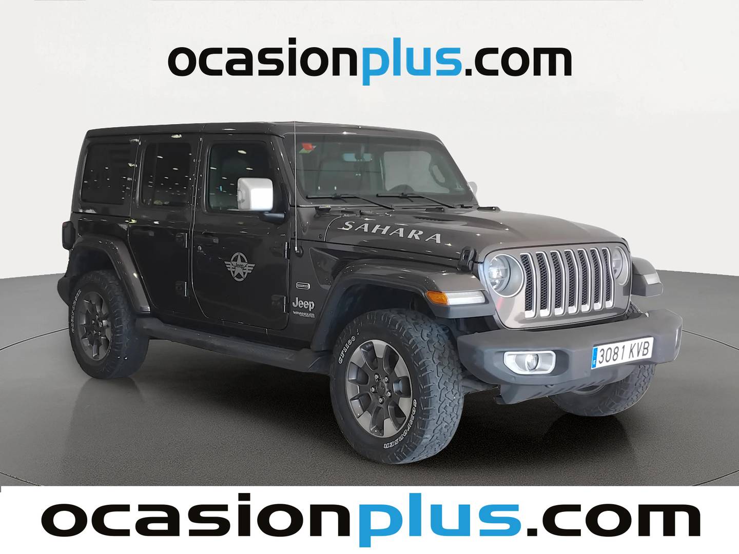 Foto delantera Jeep Wrangler Unlimited Jeep Wrangler 2.0T GME Sahara 8ATX (270 CV) derecha