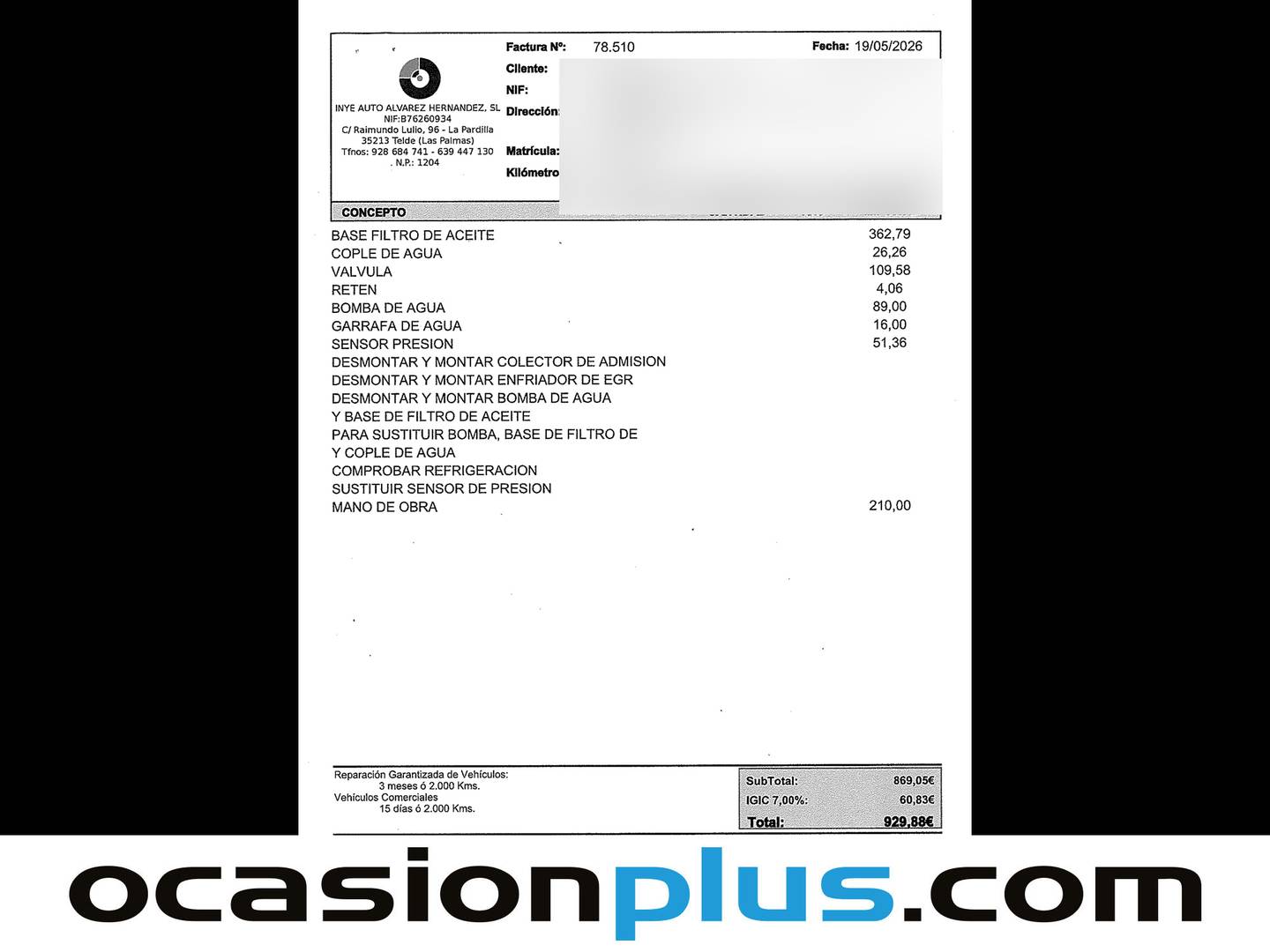 Foto del mantenimiento del Volkswagen Touareg Volkswagen Touareg 3.0 TDI V6 BMT (204 CV) Tiptronic