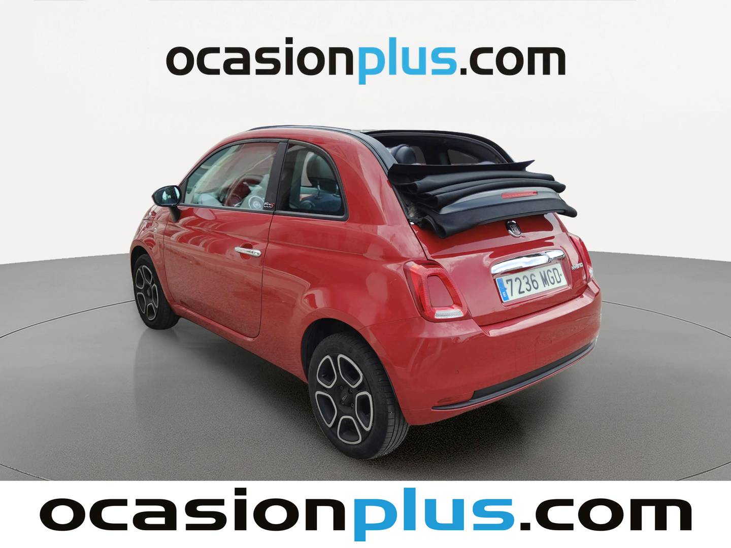 Foto trasera Fiat 500C Fiat 500C 1.0 Hybrid Club  (70 CV) izquierda