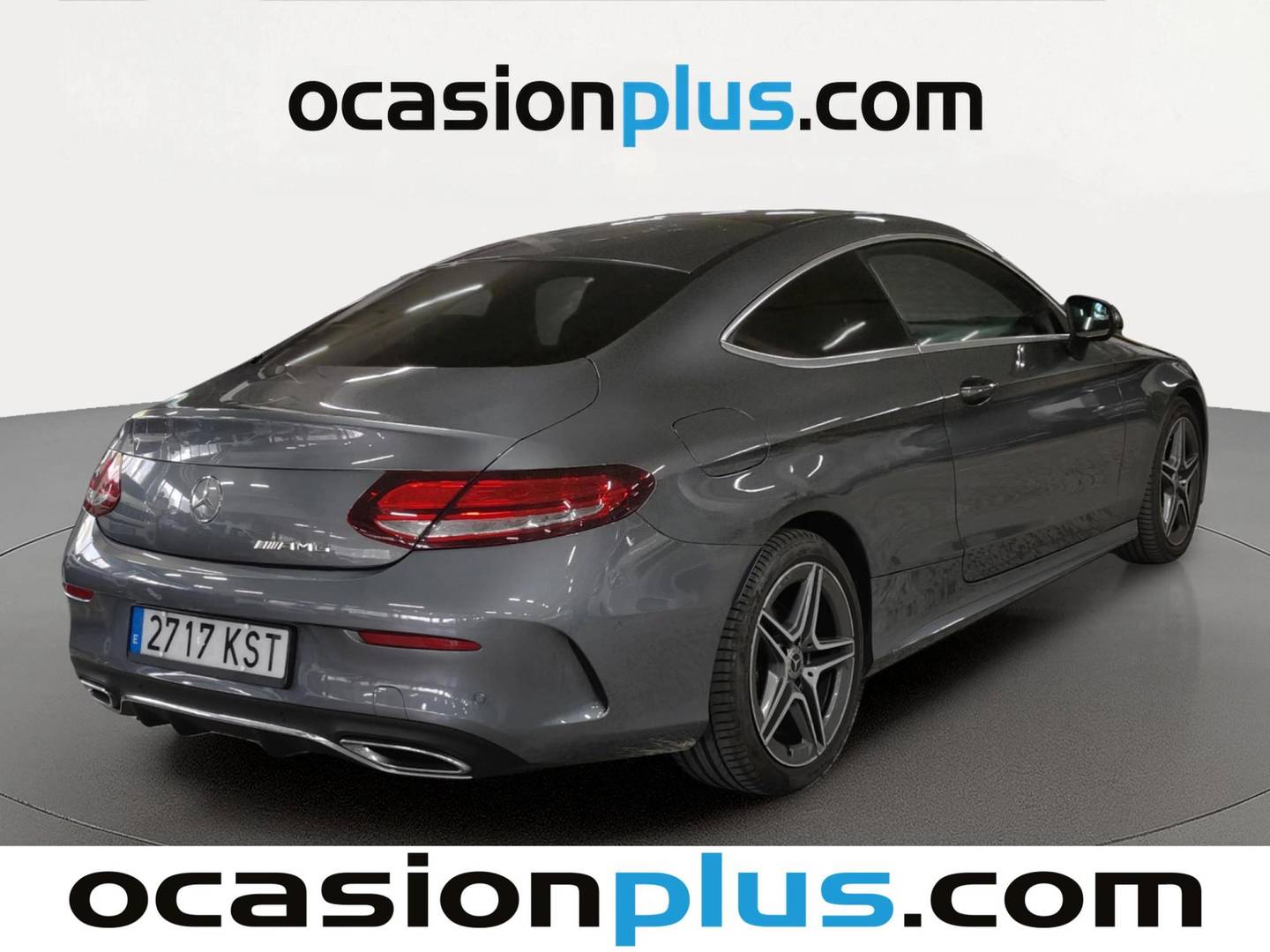 Foto trasera Mercedes Clase C Mercedes Clase C Coupe 220 d (194 CV) Pack AMG izquierda