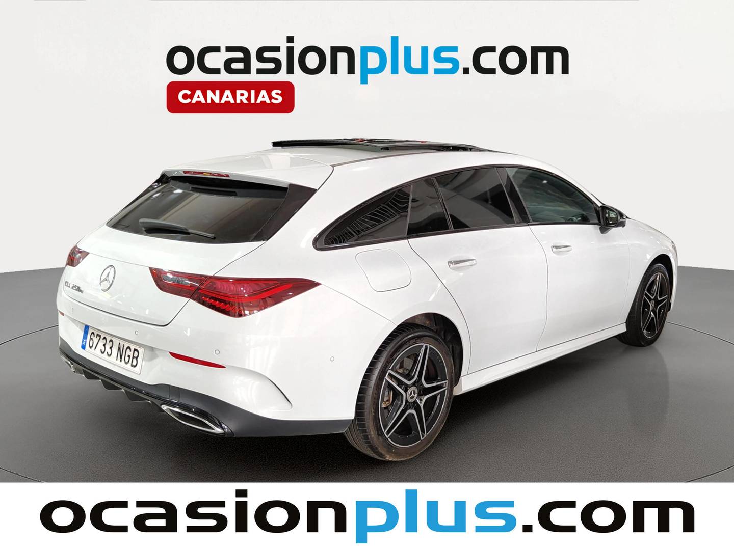 Foto trasera Mercedes CLA Mercedes CLA Shooting Brake 250 e (218 CV) Pack AMG derecha