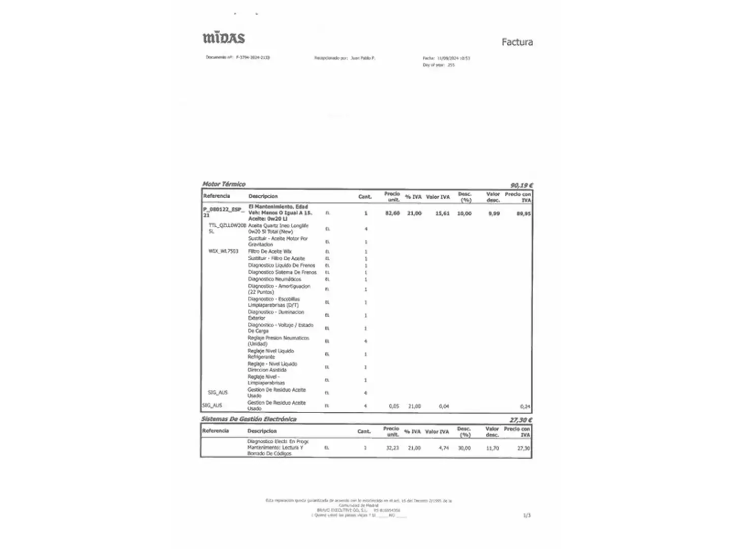 Foto Skoda Octavia Skoda Octavia 1.0 TSI Active (110 CV)