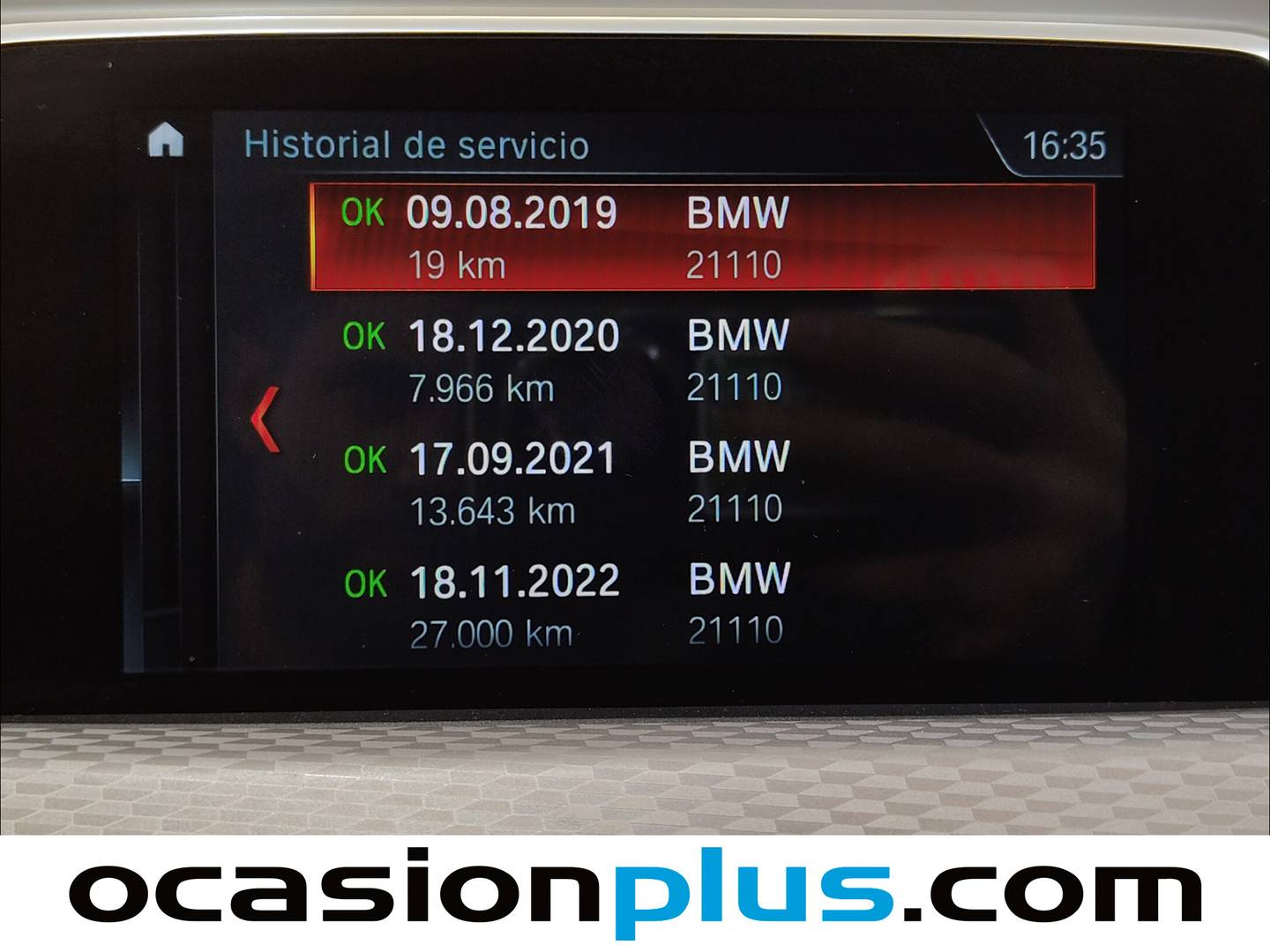 Foto del mantenimiento del BMW X2 BMW X2 sDrive18d (150 CV) Paquete M