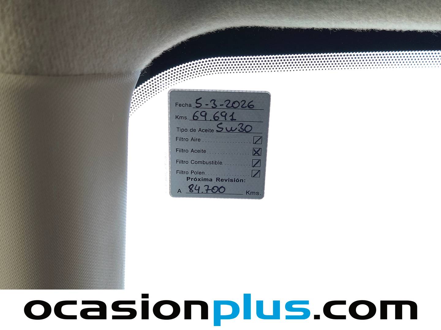 Foto del mantenimiento del Ford Fiesta Ford Fiesta 1.1 Ti-VCT Trend (75 CV)