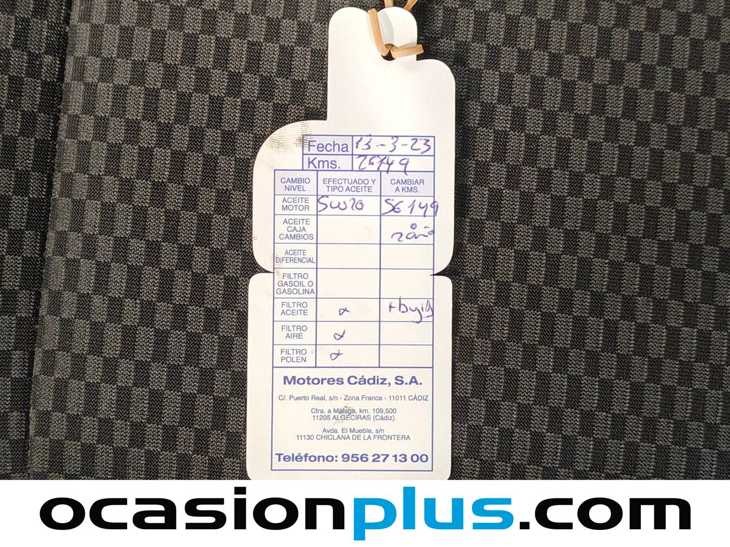 Foto del mantenimiento del Ford Fiesta Ford Fiesta 1.0 EcoBoost S&S ST-Line (125 CV)