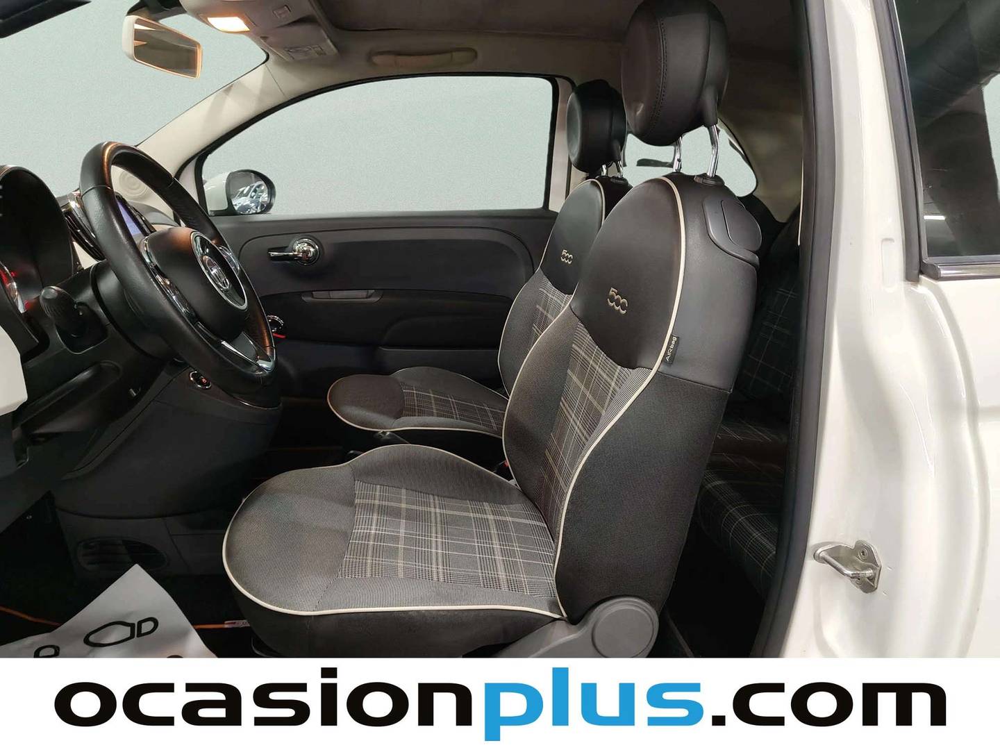 Foto asientos delanteros Fiat 500C Fiat 500C 1.2 8v Cabrio Lounge (69 CV)