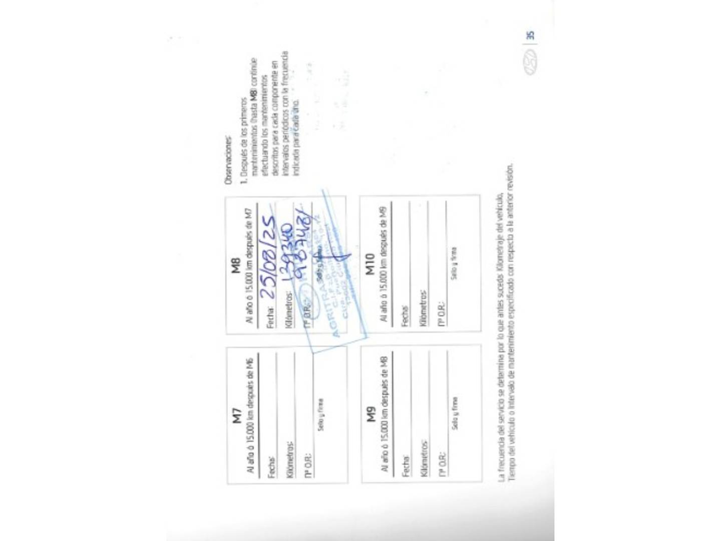 Foto del mantenimiento del Hyundai i30 Hyundai i30 Fastback 1.4 TGDI Style DCT (140 CV)