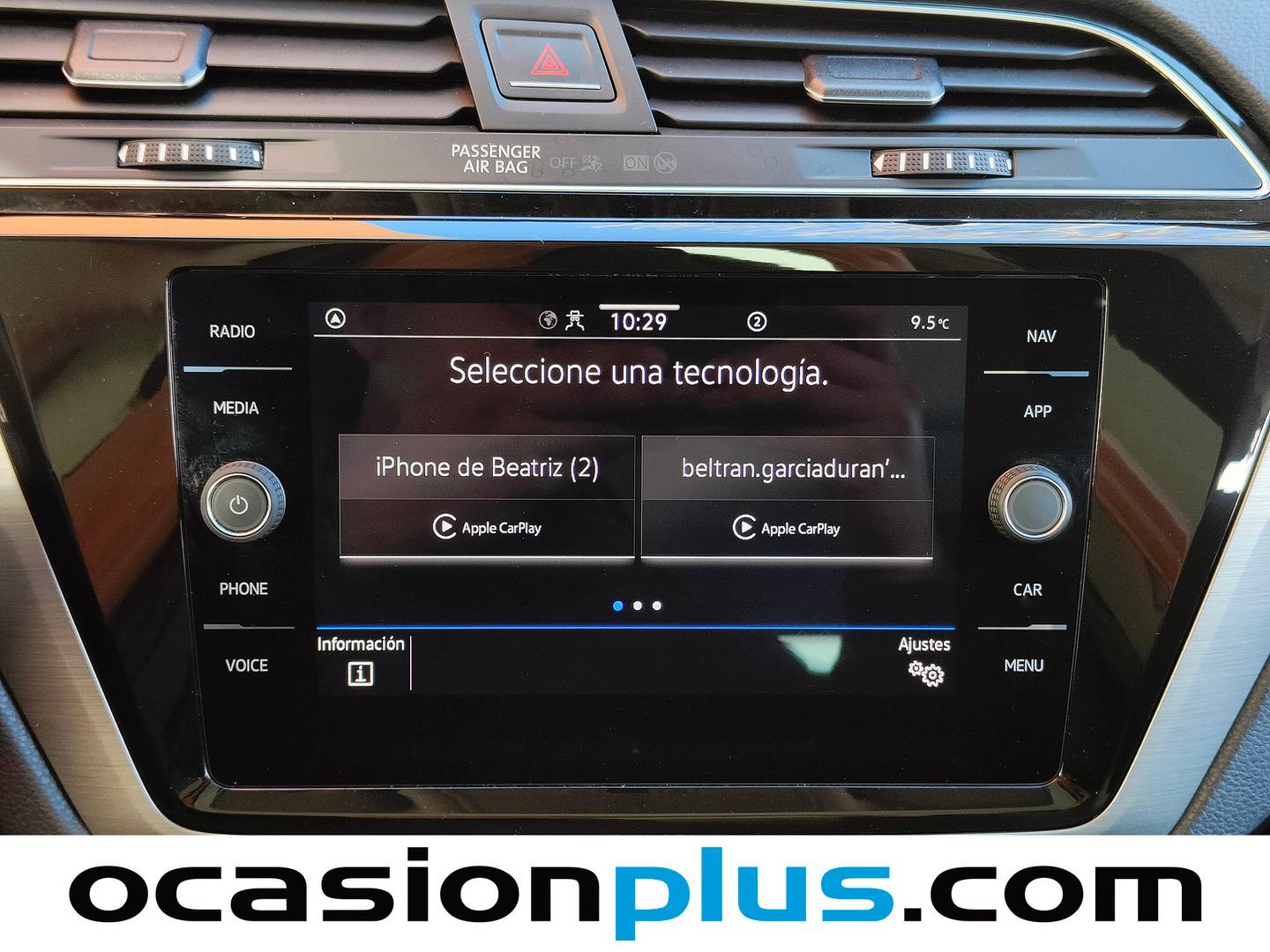 Extras del Volkswagen Touran Volkswagen Touran Advance 1.5 TSI (150 CV) DSG 7 Plazas