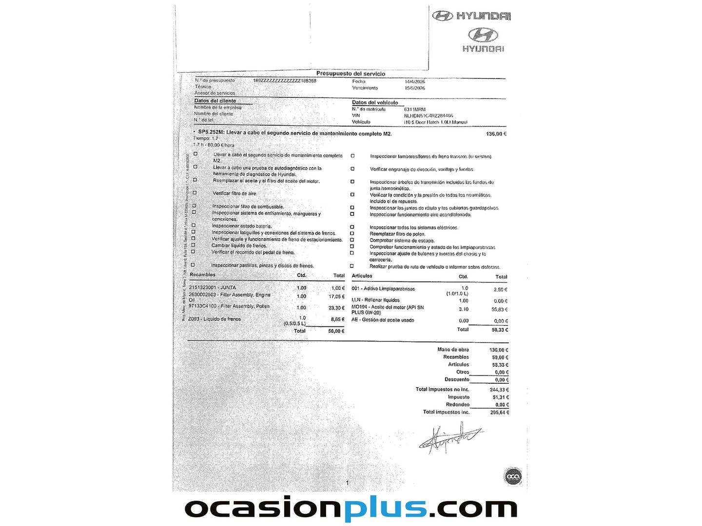Hyundai i10 Hyundai i10 1.0 Klass (67 CV) 2024