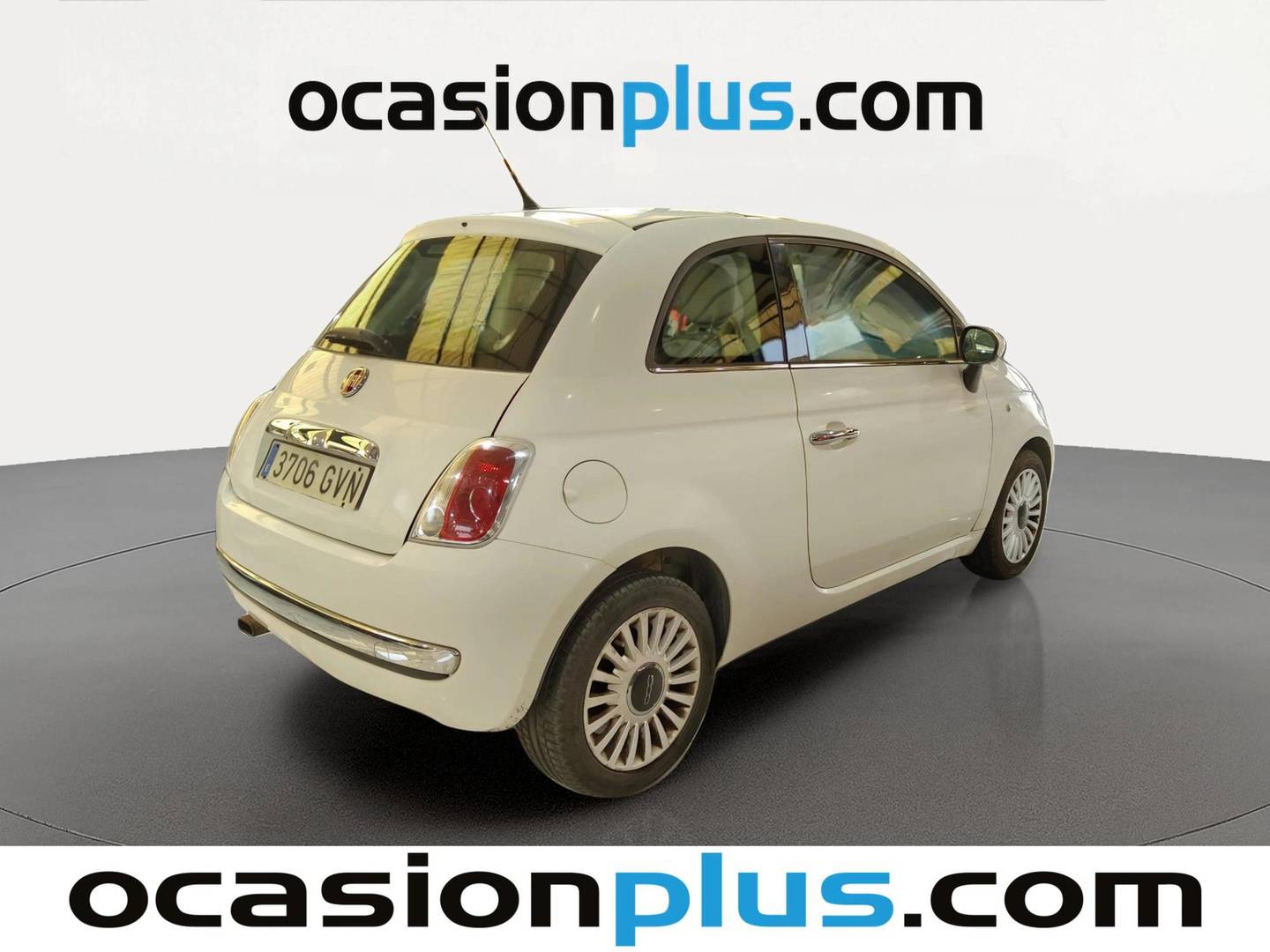 Foto trasera Fiat 500 Fiat 500 1.2 8v Lounge (69 CV) derecha