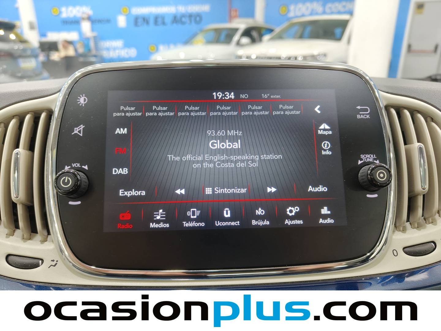 Acabados Fiat 500 Fiat 500 1.2 8v Lounge (69 CV)