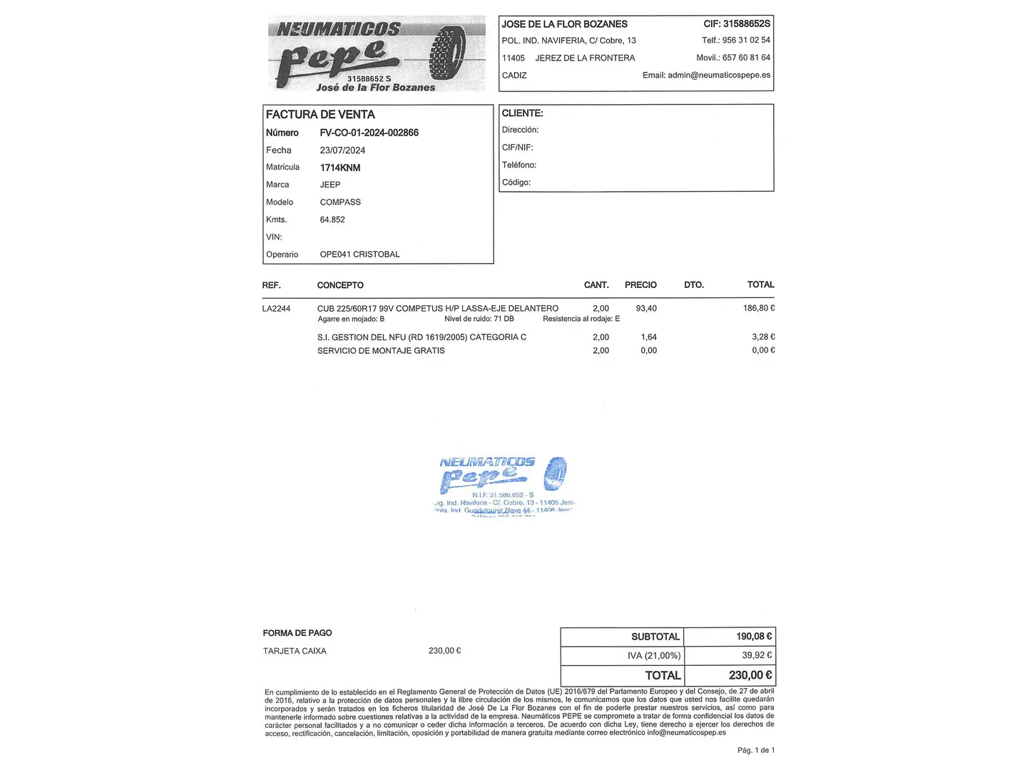 Foto Jeep Compass Jeep Compass 1.4 Multiair Longitude 4x2 (140 CV)