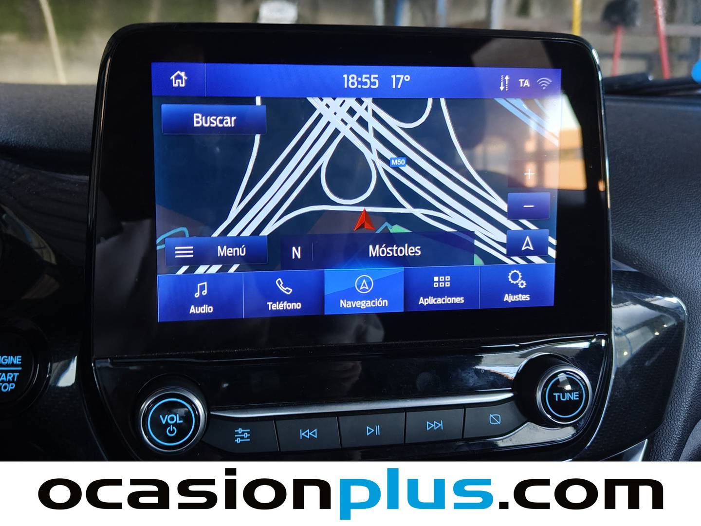 Equipamiento del Ford Fiesta Ford Fiesta 1.0 EcoBoost MHEV ST-Line (125 CV)