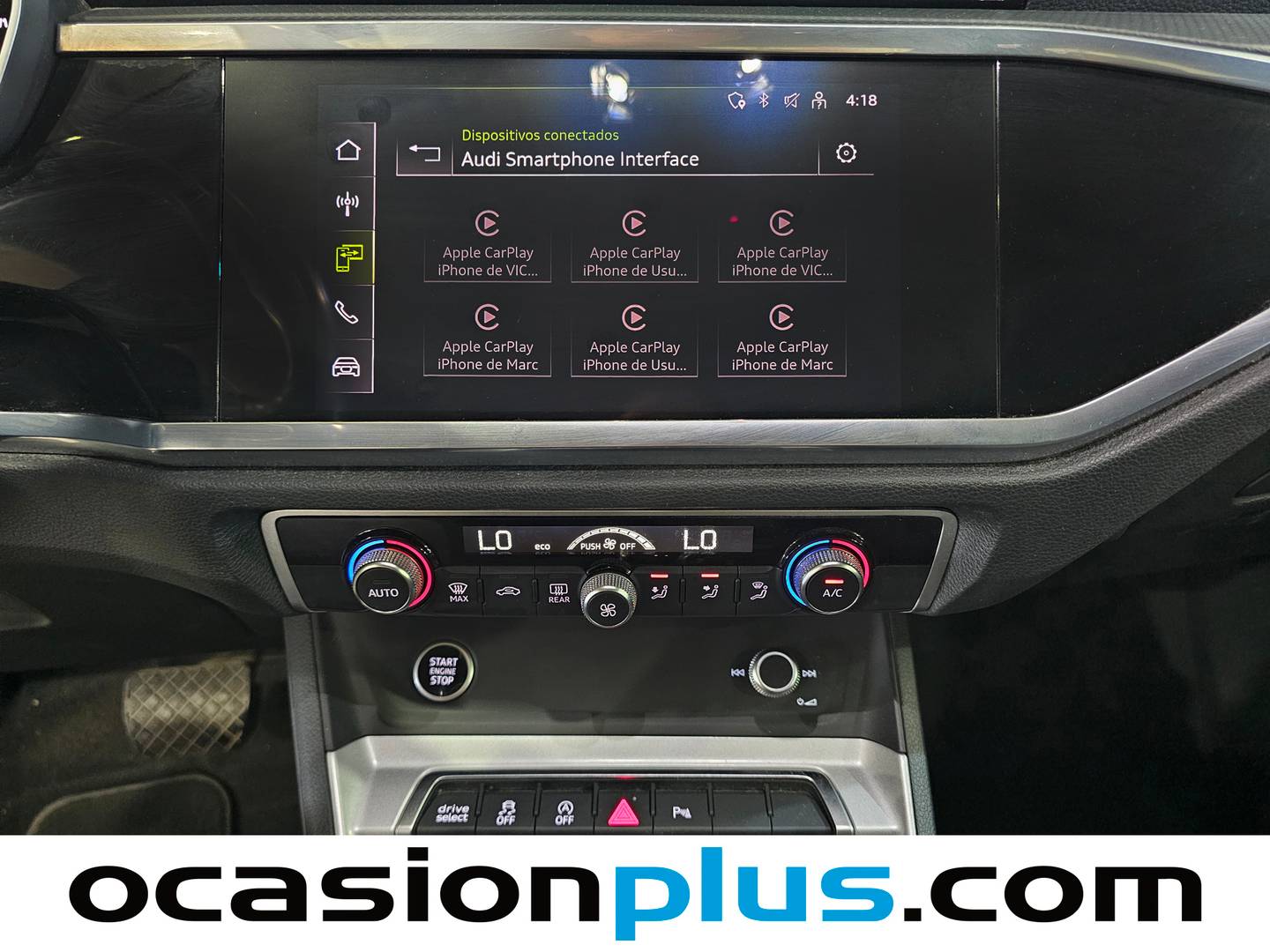Equipamiento del Audi Q3 Sportback Audi Q3 Sportback Advanced 35 TDI (150 CV) S tronic