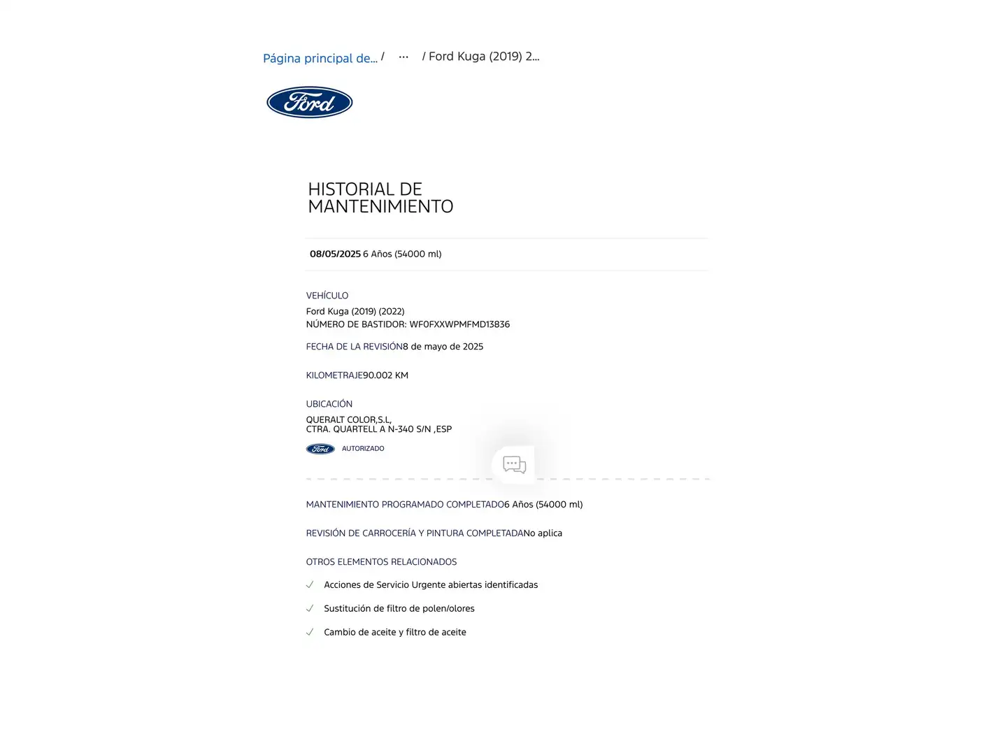Foto Ford Kuga Ford Kuga 1.5 EcoBoost S&S Titanium 4x2 (150 CV)