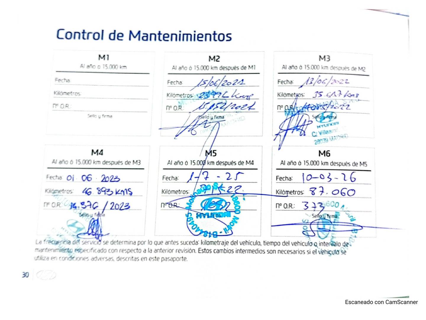 Foto del mantenimiento del Hyundai IONIQ Hyundai Ioniq 1.6 GDI PHEV Style (141 CV)