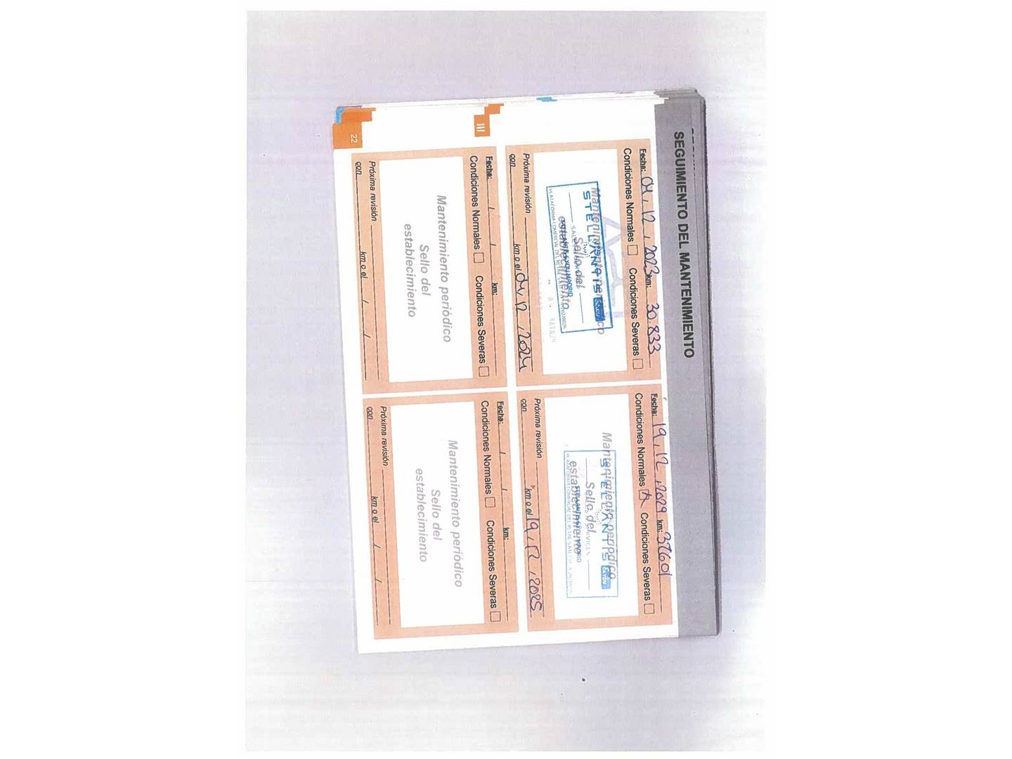 Foto del mantenimiento del Citroën C4 Cactus Citroen C4 Cactus e-HDI 92 Feel Fine ETG6 (92 CV)