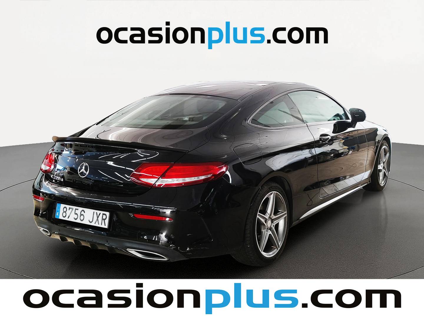 Foto trasera Mercedes Clase C Mercedes Clase C Coupe 220 d  (170 CV) Pack AMG derecha