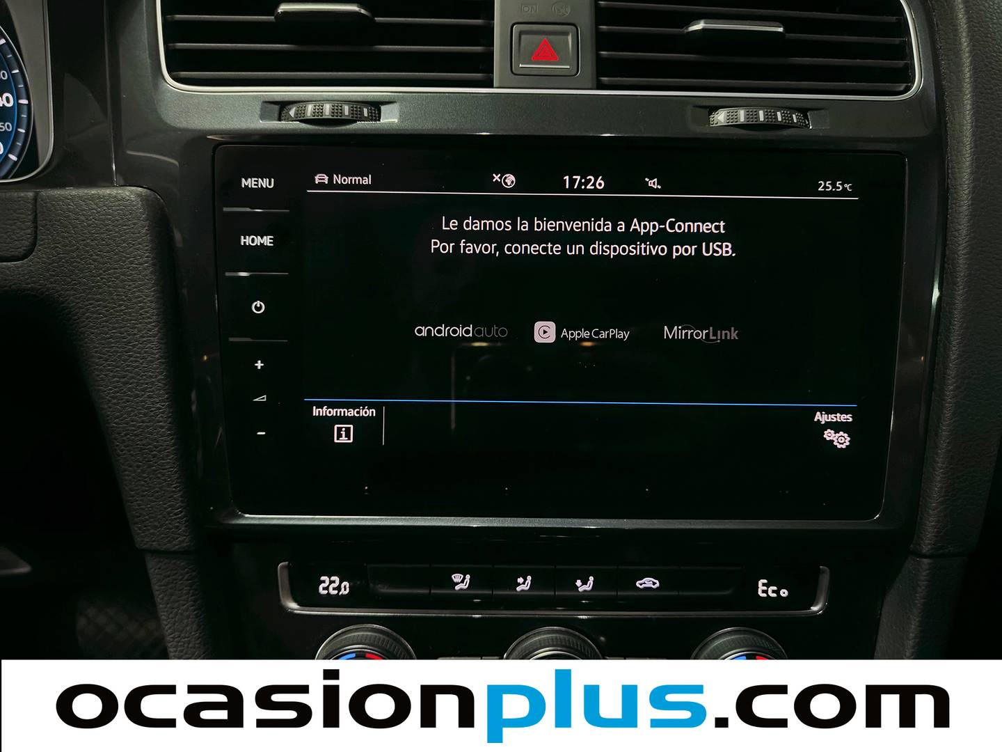 Equipamiento del Volkswagen Golf Volkswagen e-Golf e-Golf ePower (136 CV)