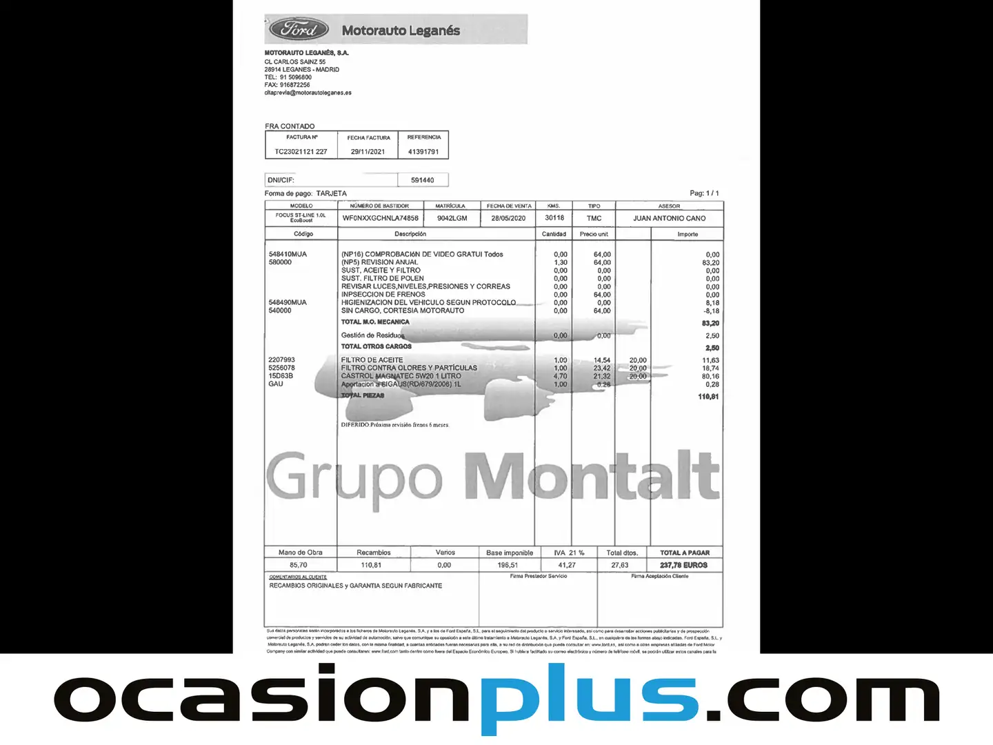 Foto Ford Focus Ford Focus 1.0 Ecoboost S&S ST-Line (125 CV)