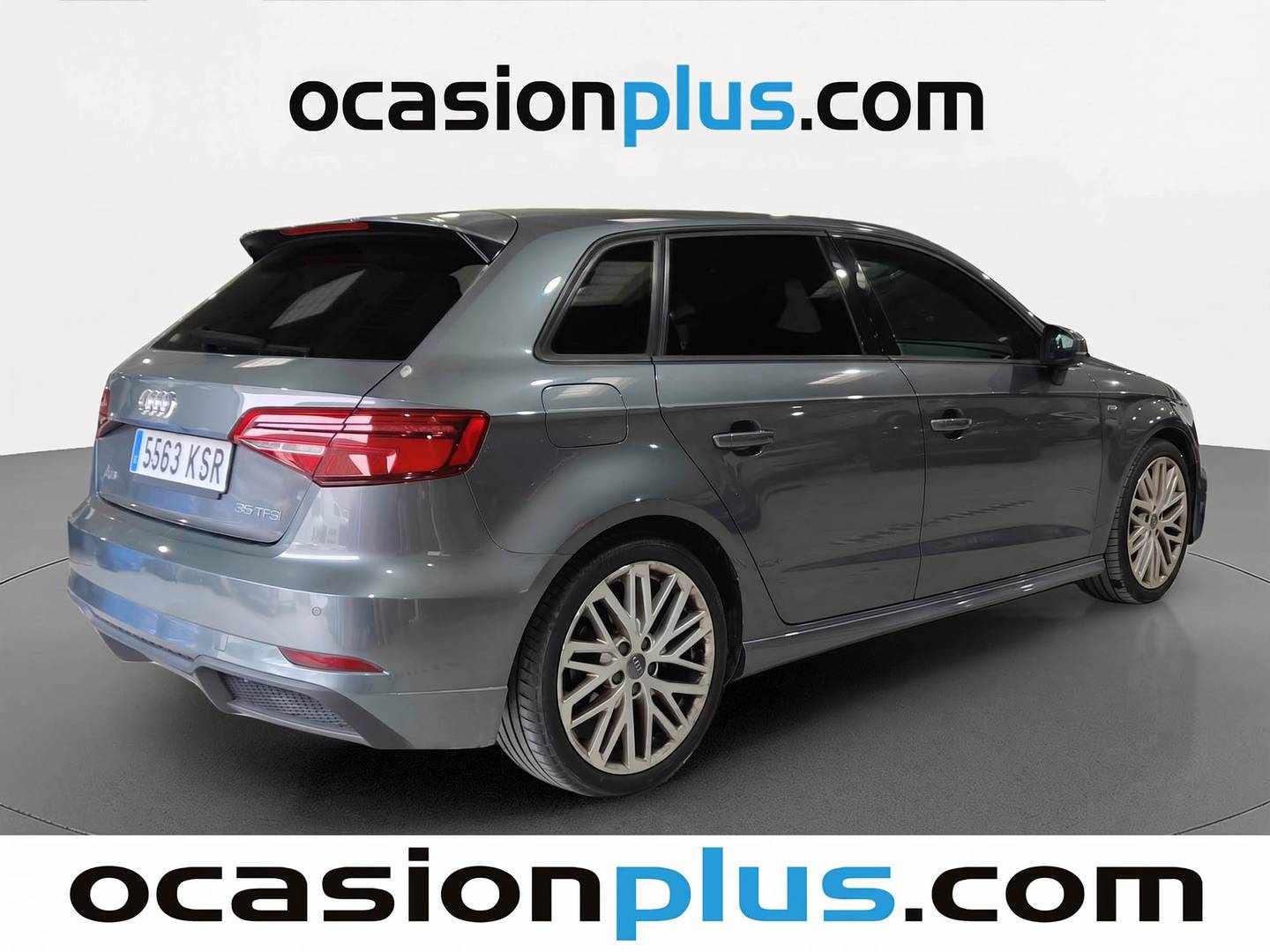 Foto trasera Audi A3 Audi A3 Sportback S line 35 TFSI (150 CV) S tronic derecha