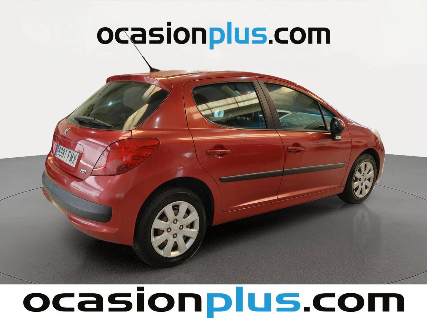 Foto trasera Peugeot 207 Peugeot 207 1.4 X-Line (75 CV) derecha