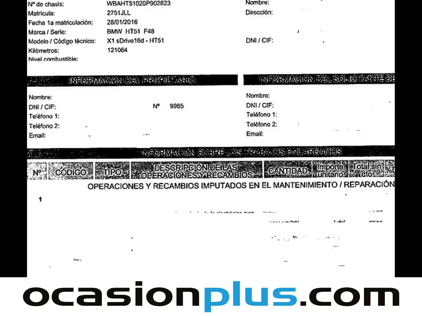 Foto BMW X1 BMW X1 sDrive16d (116 CV)