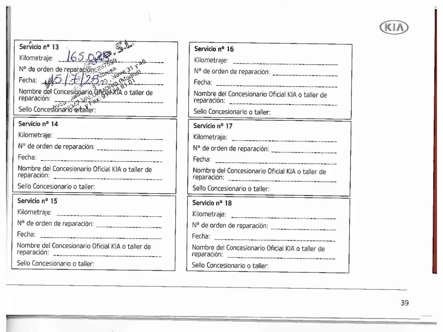 Foto KIA Ceed Kia Ceed 1.4 CRDi WGT Business (90 CV)